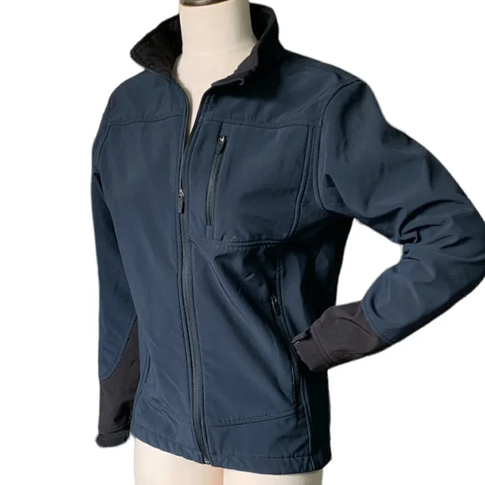 RedHead Lined Zip Jacket Men's Small‎ Blue & Black #64B